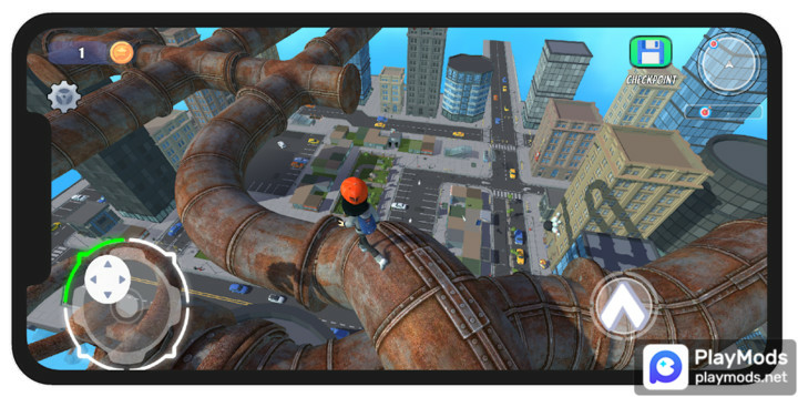 GO UP! - Parkour GameMod  Apk v1.0(unlimited money)