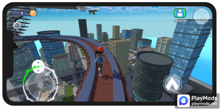 GO UP! - Parkour GameMod  Apk v1.0(unlimited money)