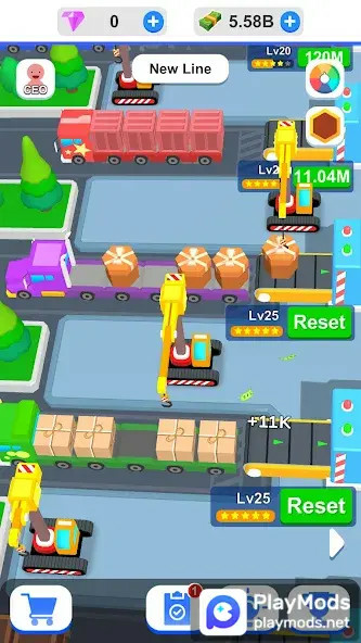 Idle Transport TycoonMod  Apk v0.0.1(unlimited money)