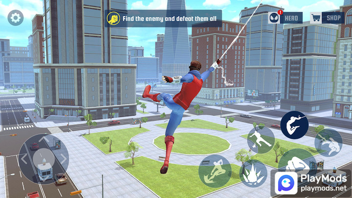 Spider Fighting: Hero GameMod  Apk v2.0(Unlimited Resources)