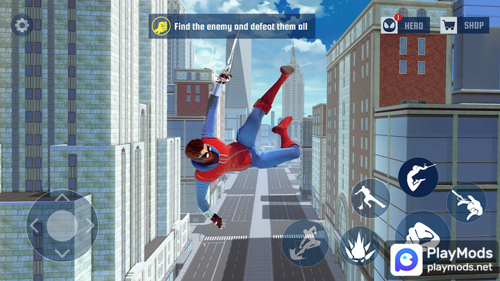 Spider Fighting: Hero GameMod  Apk v2.0(Unlimited Resources)