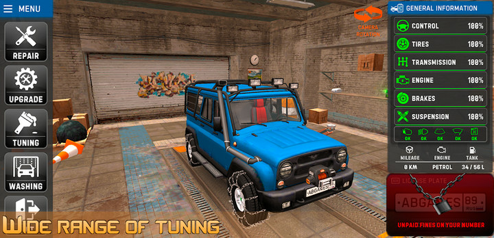 Russian Car Driver UAZ HUNTER Apk v0.9.42(official)