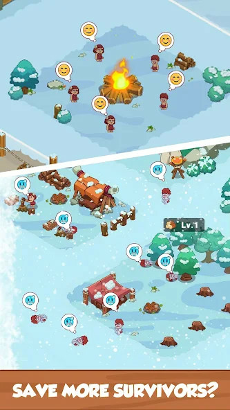 Icy Village: Tycoon Survival Apk v1.6.0