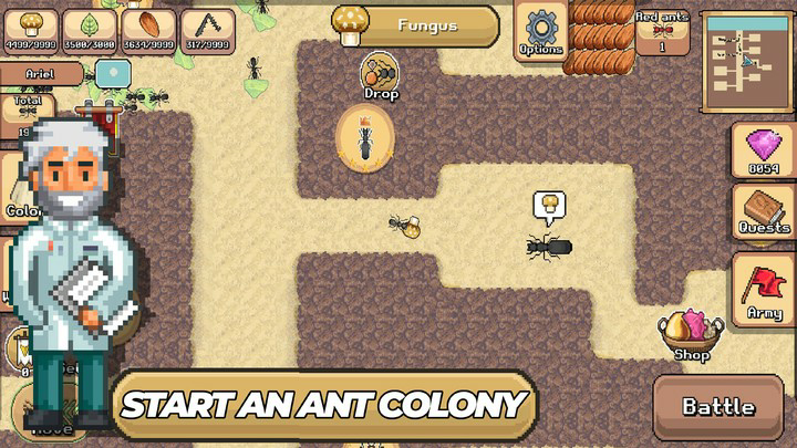 Pocket Ants: Colony SimulatorMod  Apk v0.0855