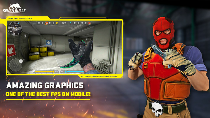 Counter Attack Multiplayer FPSMod  Apk v1.3.04