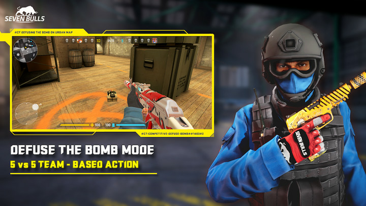 Counter Attack Multiplayer FPSMod  Apk v1.3.04