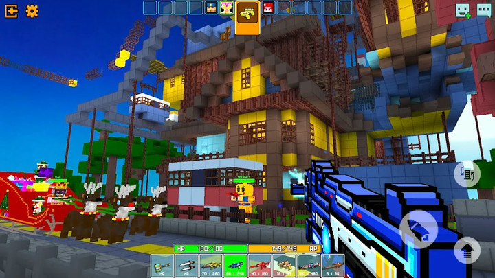 Cops N Robbers - 3D Pixel Craft Gun Shooting GamesMod  Apk v14.1.1