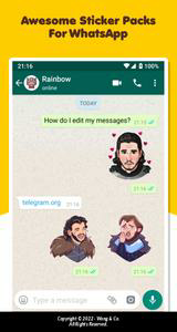 G.O.T. Stickers For WA