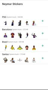 Neymar Stickers