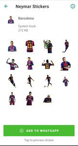 Neymar Stickers