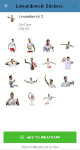 Lewandowski Stickers