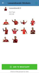 Lewandowski Stickers