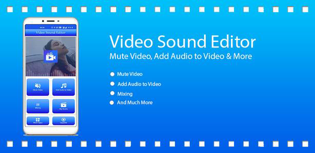 Video Sound Editor, Mute Video