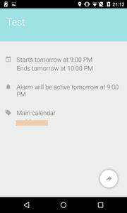 Events Notifier for Calendar