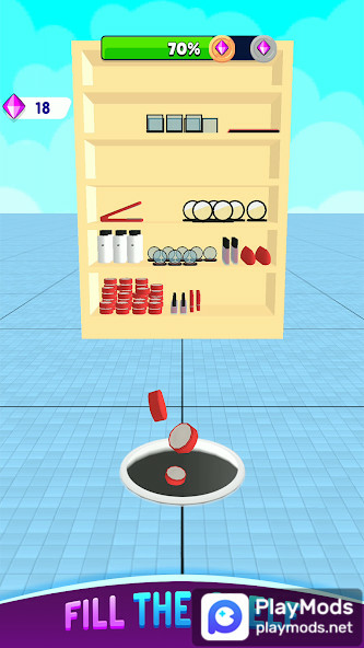 Hole and Fill: Collect Master!Mod  Apk v0.8.98(No Ads)