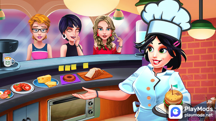 Cooking Cafe - Food ChefMod  Apk v142.0(Unlimited Resources)