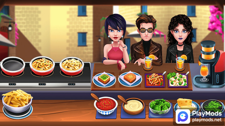 Cooking Cafe - Food ChefMod  Apk v142.0(Unlimited Resources)