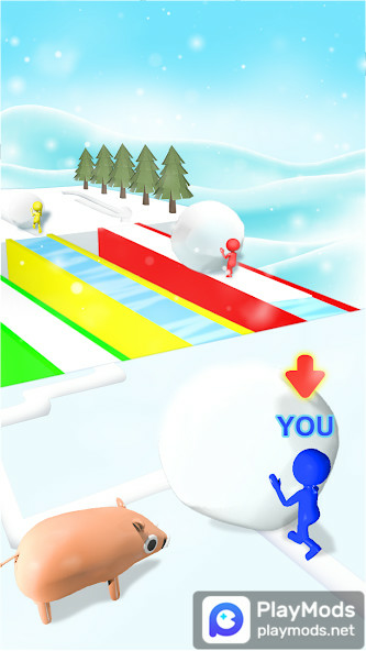 Snow Race: Snow Ball.IOMod  Apk v1.3.4(Unlimited Resources)