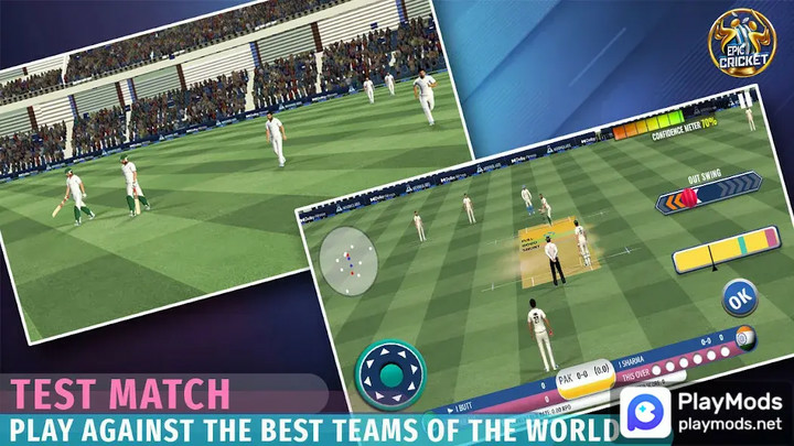 Epic Cricket - Real 3D GameMod  Apk v2.74(Unlocked)