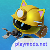 Drone Battle : idle catsMod  Apk v1.3.6(unlimited money)