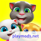 My Talking Tom FriendsMod  Apk v3.1.2.9870(Unlimited Money)