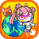 Mega World Sakura Town (Avatar Kids World compatible version) Apk v1.0