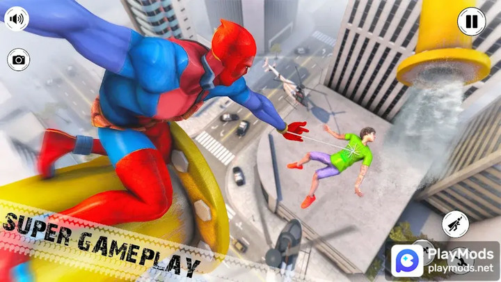 Spider Hero: Rope Hero GamesMod  Apk v1.0.22(No Ads)