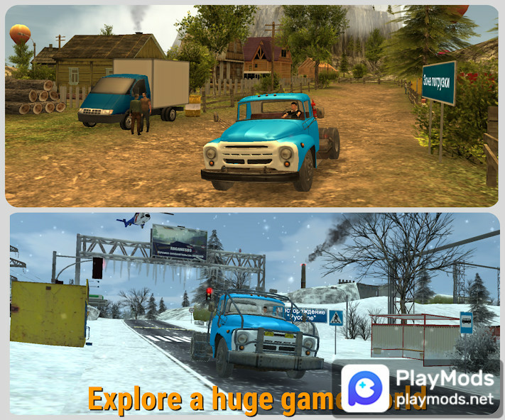 Russian Car Driver ZIL 130Mod  Apk v1.2.0(No Ads)