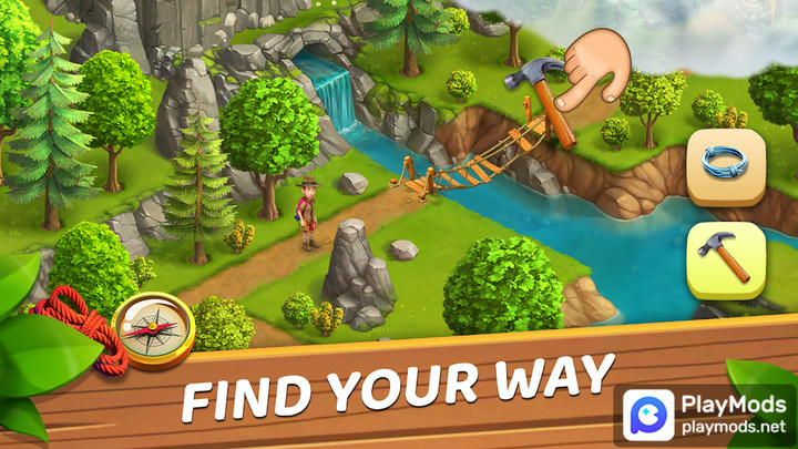 Funky Bay: Farm Adventure gameMod  Apk v45.63.1(No Ads)