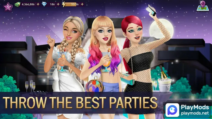 Hollywood Story: Fashion StarMod  Apk v11.13(Unlimited Diamonds)