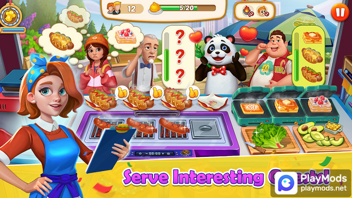 Rita's Food Truck:Cooking GameMod  Apk v1.4(unlimited money)