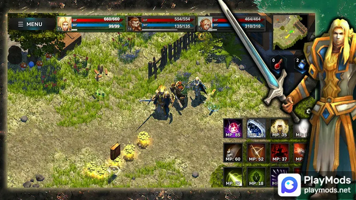 Fantasy Heroes: Action RPG 3DMod  Apk v0.40(God Mode)