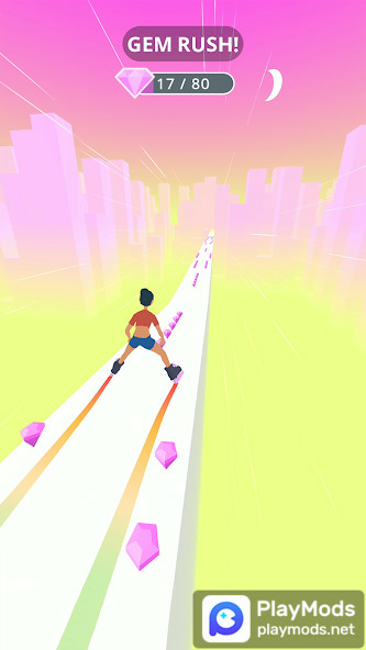 Sky Roller: Rainbow SkatingMod  Apk v1.19.2(Unlock all appearances)