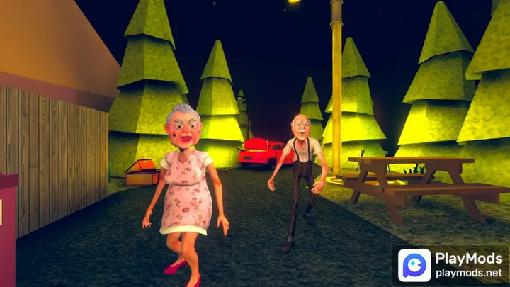 Grandpa And Granny Two HuntersMod  Apk v0.4.15(Unlimited Resources)