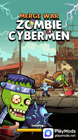 Merge War: Zombie vs CybermenMod  Apk v1.0.4(unlimited money)