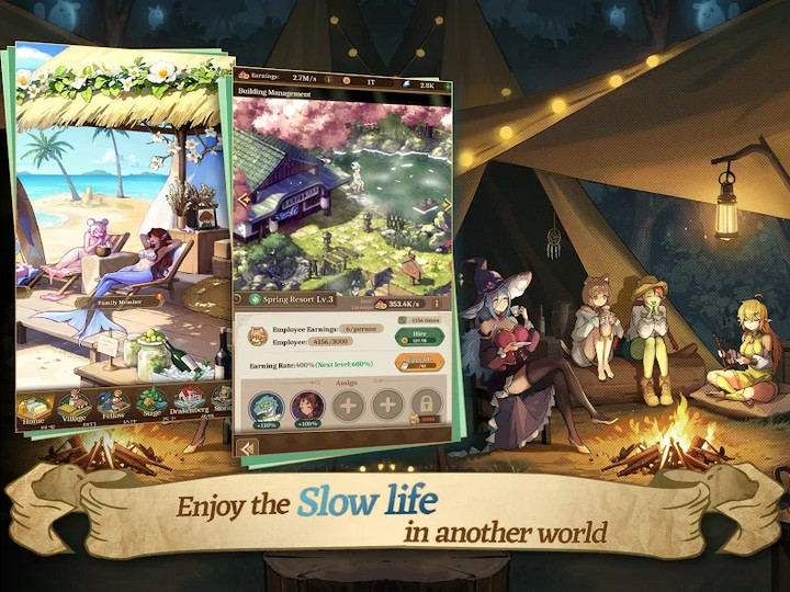 Isekai:Slow Life Apk v1.545