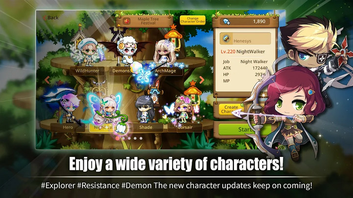 MapleStory M - Fantasy MMORPGMod  Apk v1.9700.4098