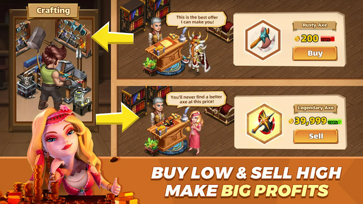 Shop Legends: Tycoon RPG Apk v1.0.2