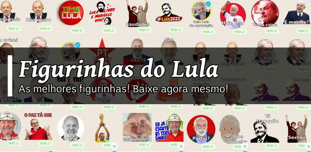 Figurinhas do Lula