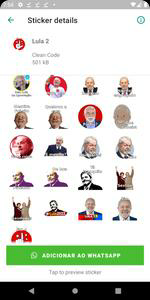 Figurinhas do Lula