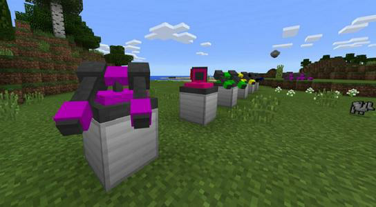 Turrets addon for mcpe