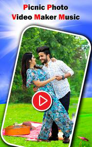 Picnic photo video maker music