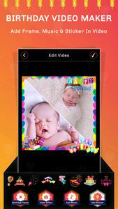 Birthday Song Video Maker