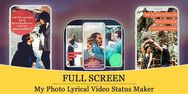 Full Screen Video Status Maker