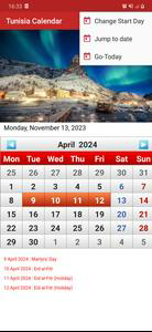 Tunisia Calendar 2024