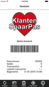 Klantenspaarpas