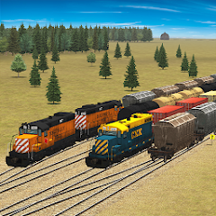 Train and rail yard simulator Mod APK 1.1.20 [Remove ads][Mod speed]