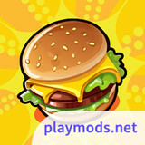 Idle Cafe Sim - burger tycoonMod  Apk v0.2.5(Unlimited Resources)