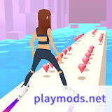 Sky Roller: Rainbow SkatingMod  Apk v1.19.2(Unlock all appearances)