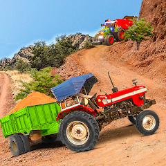 Tractor Trolley Driving Sim 23 Mod APK 3.1Unlimited money][Unlocked]